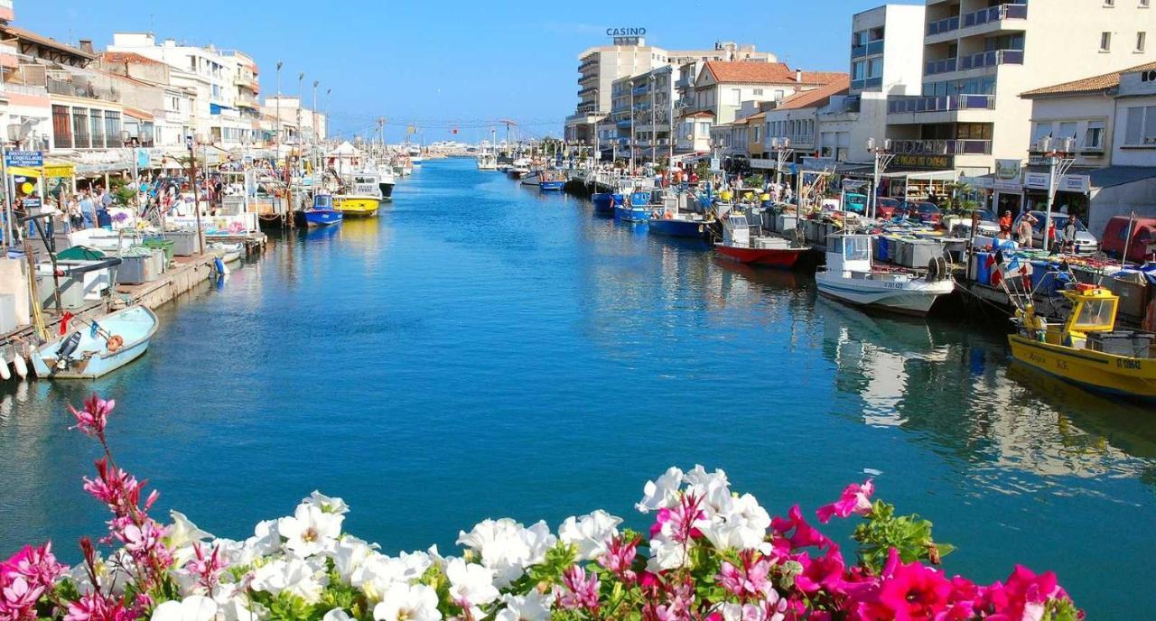 Les Pieds Dans L'Eau A Palavas ! Mer A 50 M ! Mhome 6 Pers Climatise T Confort Camping 4 Etoiles Exterior photo